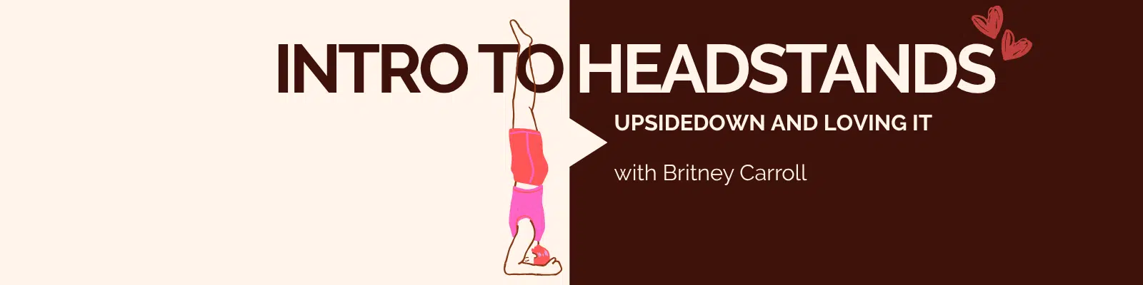 Intro to headstands inversion workshop crate power yoga east providence ri