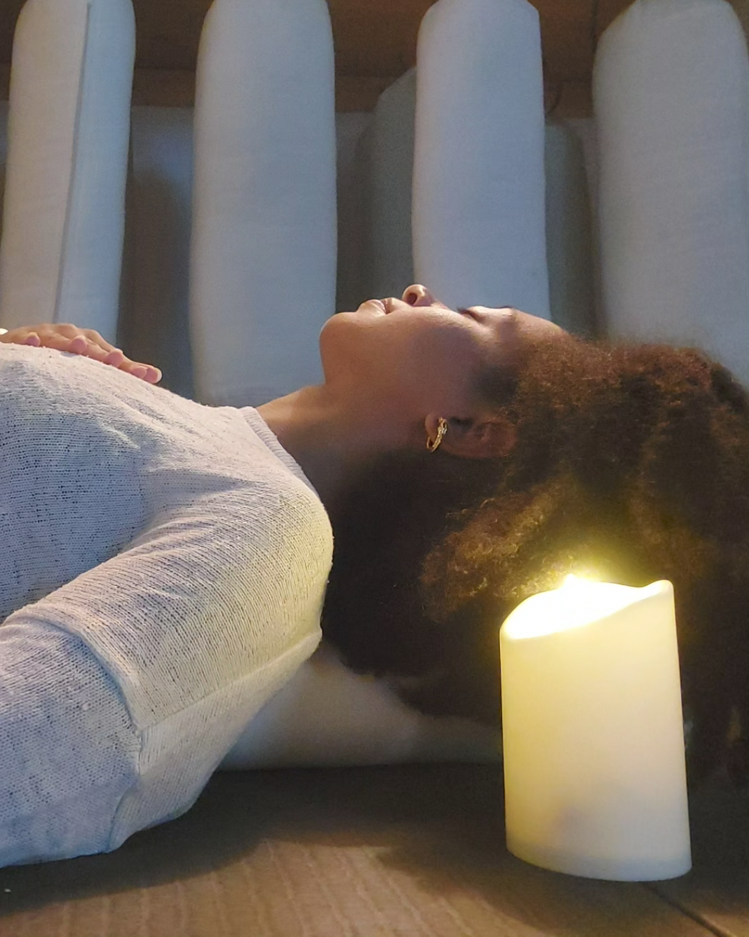 Jazeon Johnson Restorative yoga, yoga nidra, east providence, rhode island