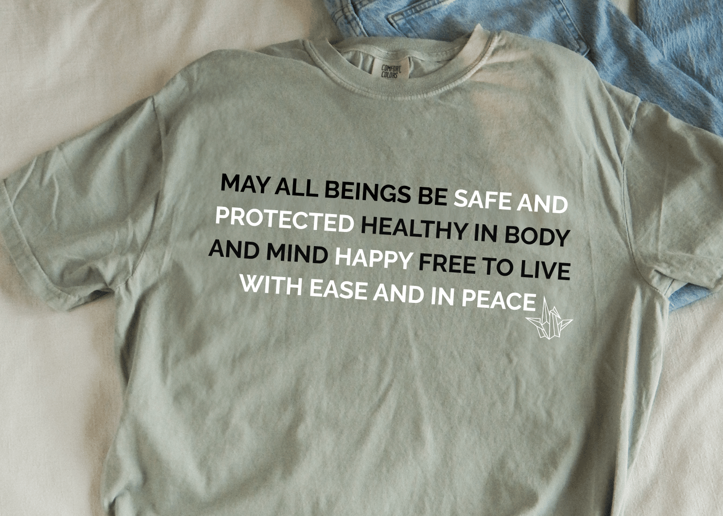 “Metta Mantra” Heavyweight T-Shirt