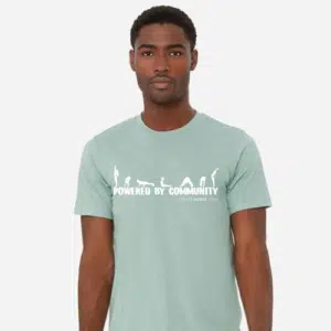 "Powered by Community" Heavyweight T-Shirt