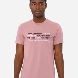 "Metta Mantra" Fitted T-shirt