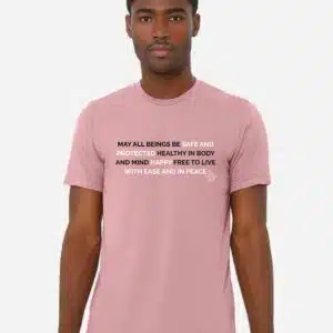 "Metta Mantra" Fitted T-shirt